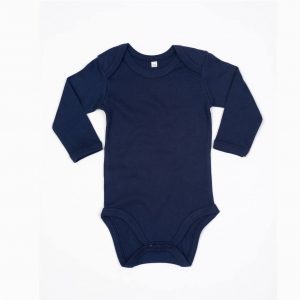 Body bébé bleu personnalisé