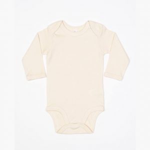 Body bébé beige personnalisé