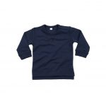 Sweat bébé bleu personnalisé