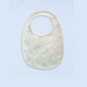Bavoir beige personnalisé
