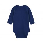 Body bébé bleu personnalisé