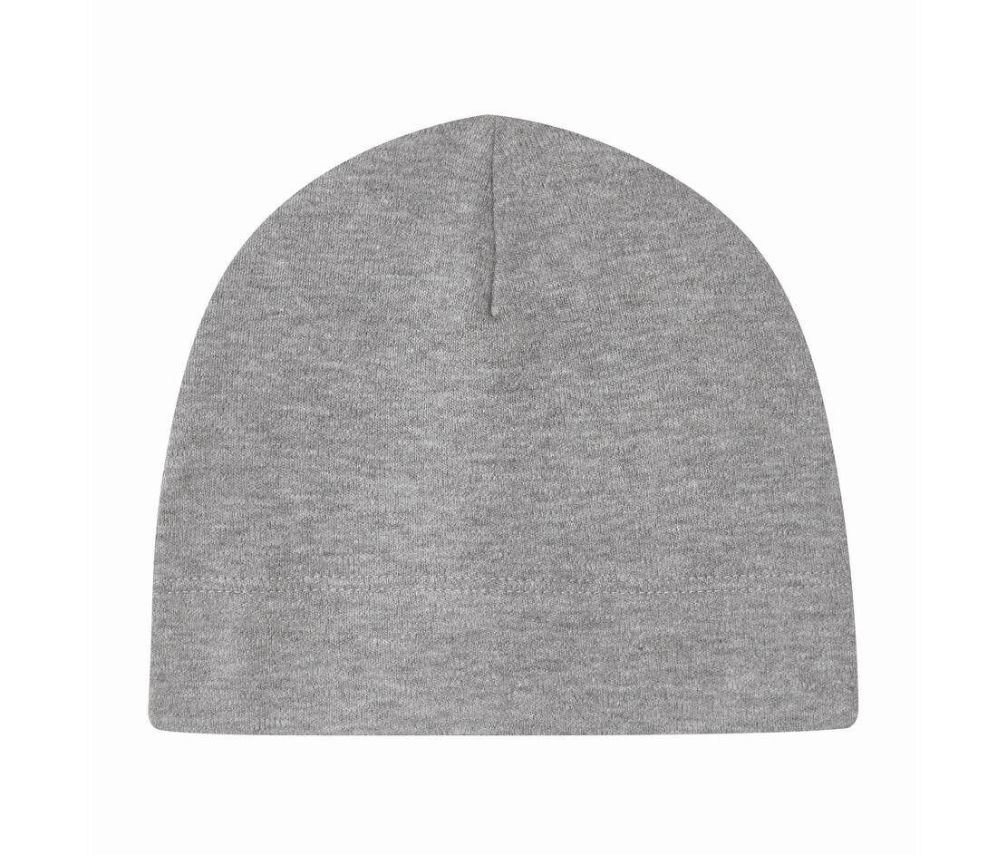 Bonnet bébé gris personnalisé