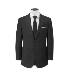 Veste de costume gris personnalisé