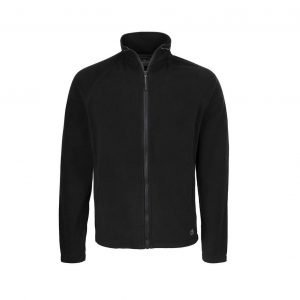 Veste zippée noir personnalisé