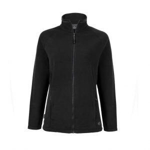 Veste zippée noir personnalisé