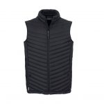 Veste sans manches noir personnalisé