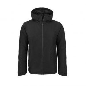 Parka noir personnalisé