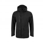 Parka noir personnalisé