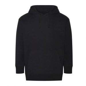 Sweat à capuche noir personnalisé