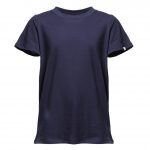 Tee-shirt bleu personnalisé publicitaire