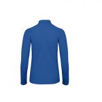 Polo manches longues bleu personnalisé publicitaire