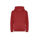 Sweat à capuche rouge personnalisé publicitaire