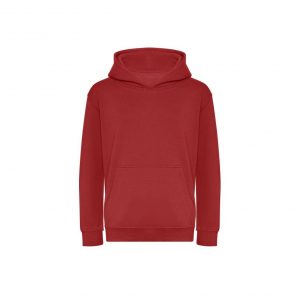 Sweat à capuche rouge personnalisé publicitaire