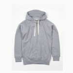 Sweat à capuche gris promotionnel personnalisable publicitaire