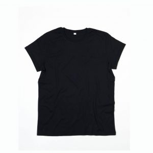 Tee-shirt noir promotionnel personnalisable publicitaire