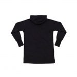 Robe sweat noir promotionnel personnalisable publicitaire