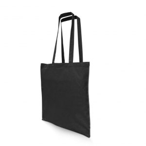 Tote bag noir promotionnel personnalisable publicitaire