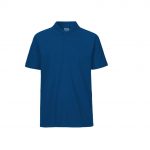 Polo bleu promotionnel personnalisable publicitaire