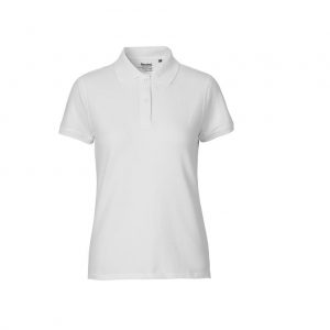 Polo blanc promotionnel personnalisable publicitaire