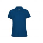 Polo bleu promotionnel personnalisable publicitaire