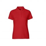 Polo rouge promotionnel personnalisable publicitaire