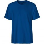 Tee-shirt bleu promotionnel personnalisable publicitaire