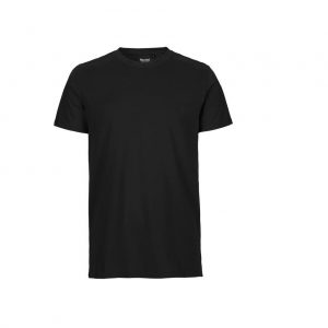 Tee-shirt noir promotionnel personnalisable publicitaire
