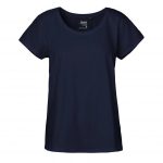 Tee-shirt bleu promotionnel personnalisable publicitaire
