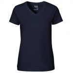 Tee-shirt bleu marine promotionnel personnalisable publicitaire