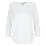 Tee-shirt manches longues blanc promotionnel personnalisable publicitaire