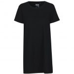 Tee-shirt robe noir promotionnel personnalisable publicitaire