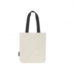 tote bag beige et hanses noir promotionnel personnalisable publicitaire