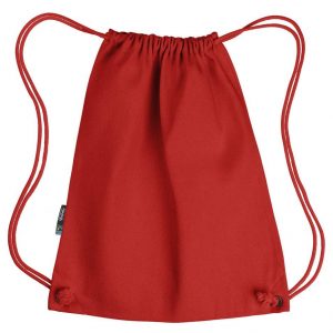 sac à dos cordelettes rouge promotionnel personnalisable publicitaire