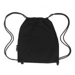 sac à dos cordelettes noir promotionnel personnalisable publicitaire