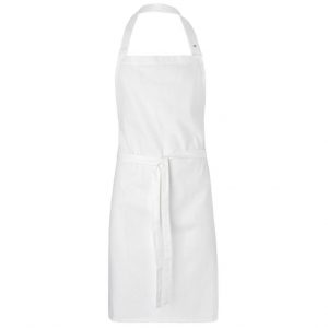 Tablier de cuisine blanc promotionnel personnalisable publicitaire
