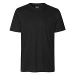 Tee-shirt noir promotionnel personnalisable publicitaire