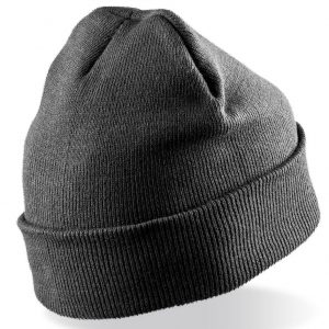 Bonnet noir promotionnel personnalisable publicitaire