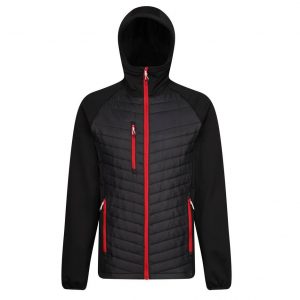 Blouson noir et rouge promotionnel personnalisable publicitaire