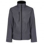 Veste softshell gris promotionnel personnalisable publicitaire