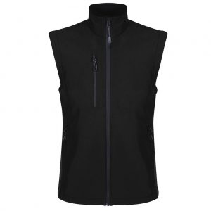 Bodywarmer noir promotionnel personnalisable publicitaire