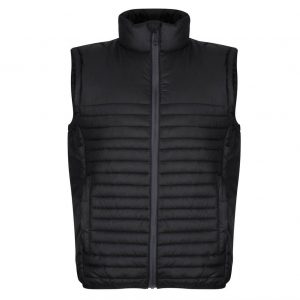 Bodywarmer noir promotionnel personnalisable publicitaire