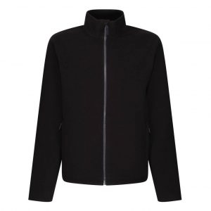 Veste micropolaire homme noir promotionnel personnalisable publicitaire