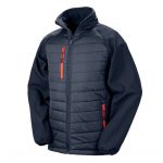 Veste bi matière rouge promotionnel personnalisable publicitaire