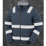 Veste haute visibilité bleu promotionnel personnalisable publicitaire