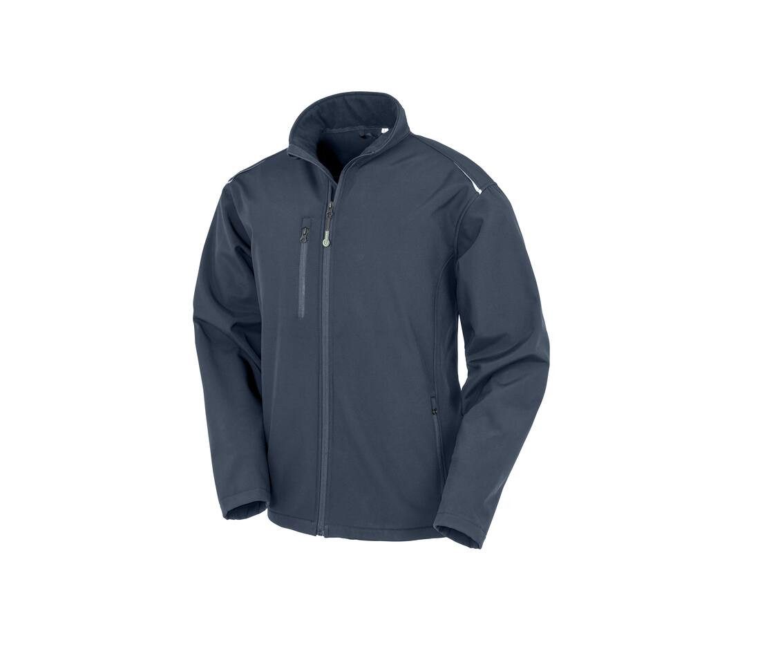 Softshell bleu promotionnel personnalisable publicitaire