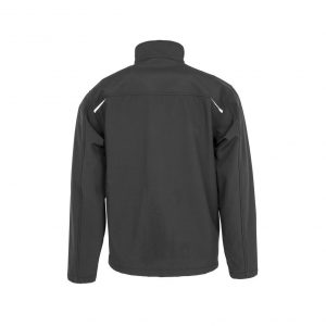 Softshell noir promotionnel personnalisable publicitaire