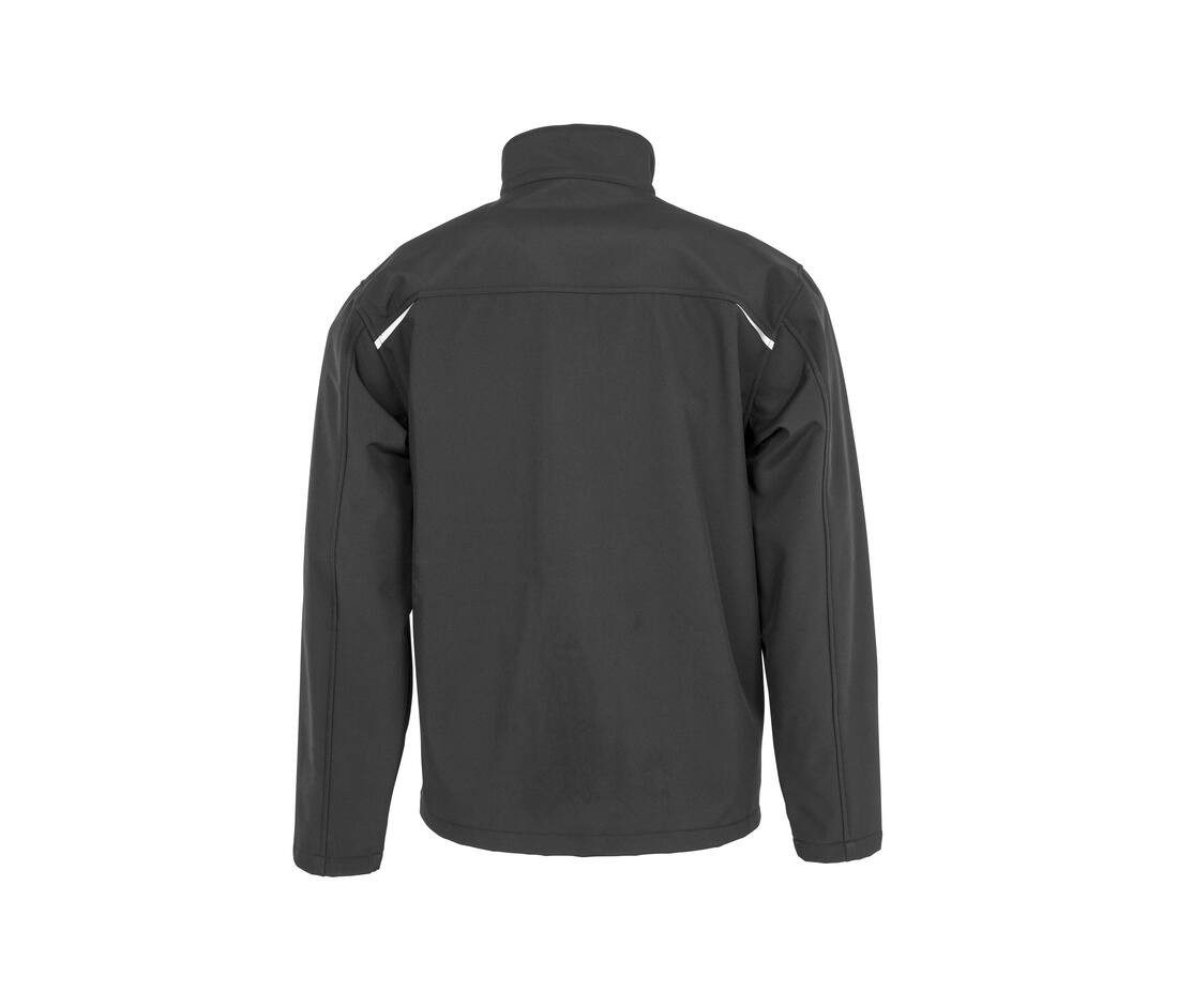 Softshell noir promotionnel personnalisable publicitaire