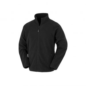 Veste zippée noir promotionnel personnalisable publicitaire