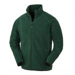 Veste zippée verte promotionnel personnalisable publicitaire