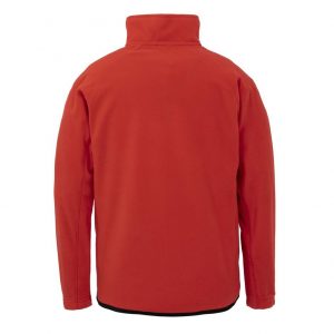 Sweat zippée rouge personnalisé